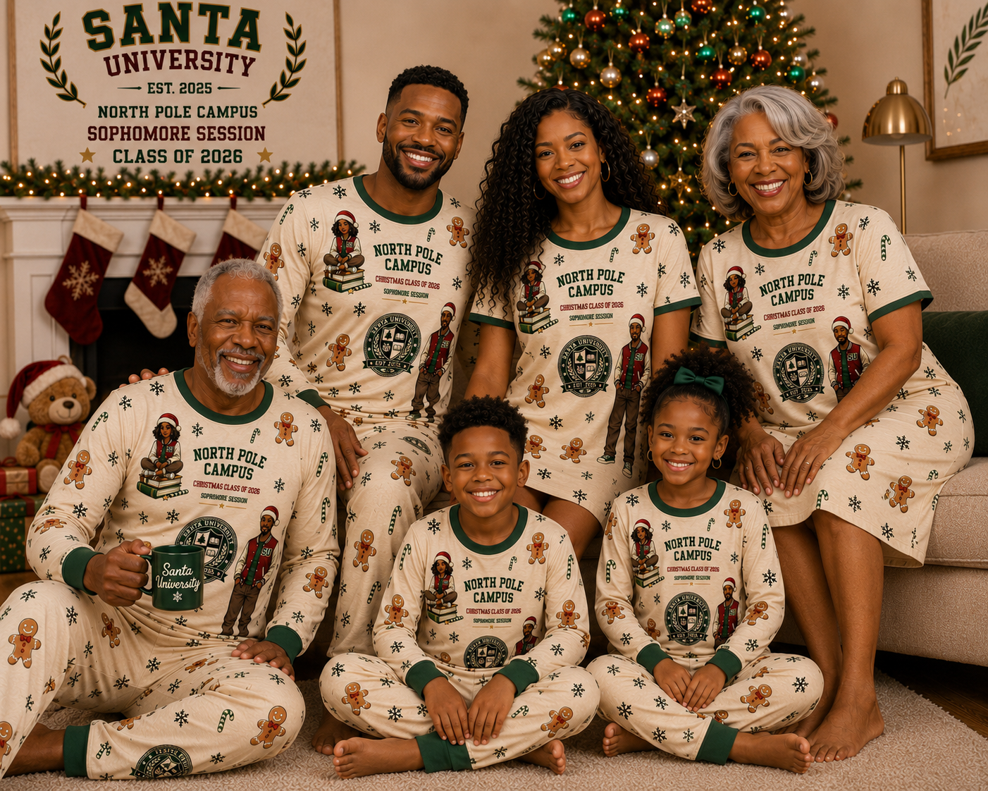 North Pole Campus - Family Matching Sets