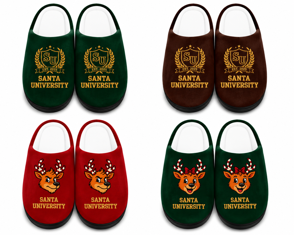 SU Mistletoe Slippers