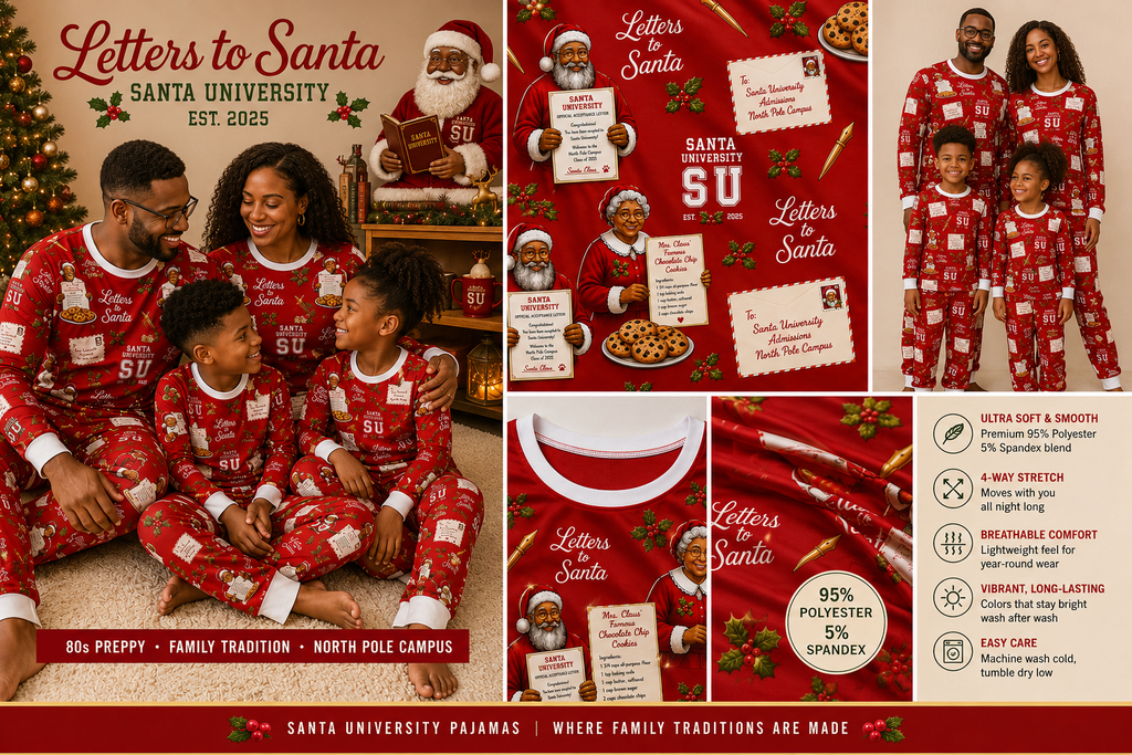 Letters to Santa - Family Matching Sets