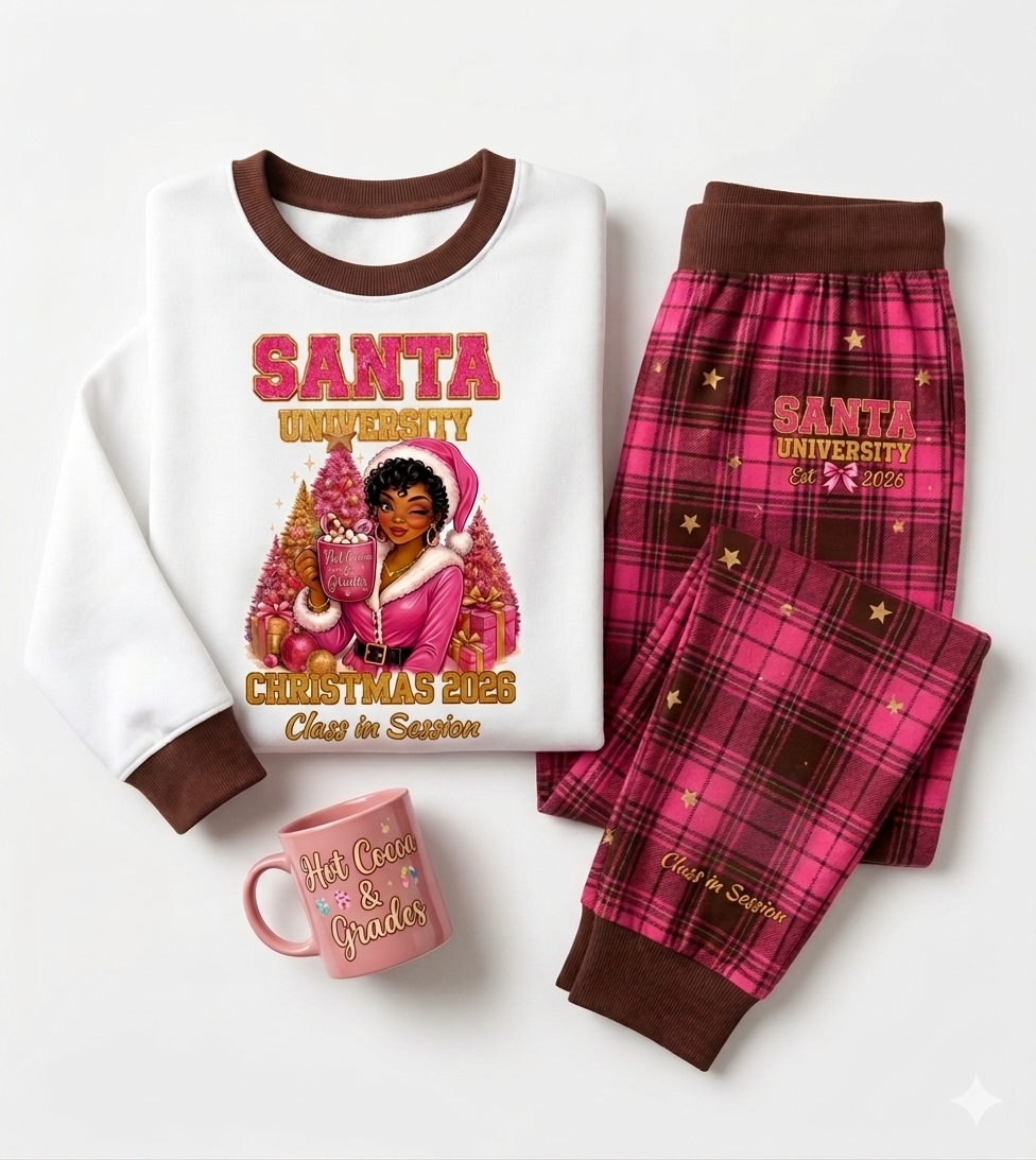 Hot Cocoa & Grades Pajama Sets